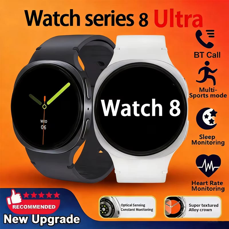 Smartwatch Watches For Men Digital - 2026年ニュークラシック8 Max女性用スマートウォッチGPSトラッキングスポーツ心拍数Bluetooth通話IP68防水男性用スマートウォッチ女性へのギフト