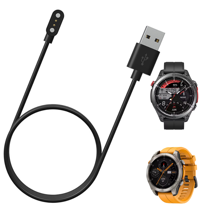 Smartwatch English - ドック充電器アダプタースマートウォッチ USB 充電ケーブル電源充電ワイヤー Zeblaze ストラトス 4