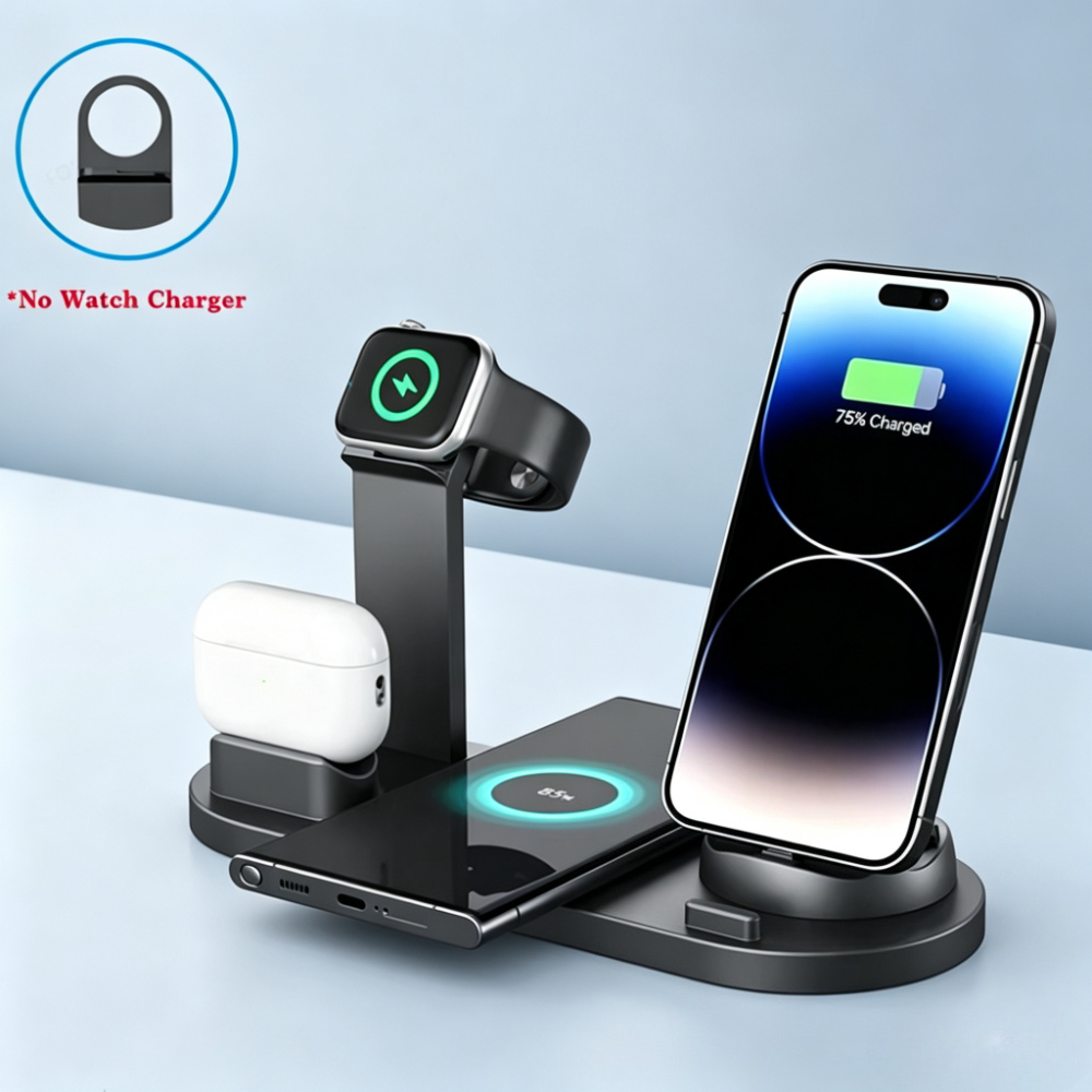 Watch 7 Smartwatch Iphone - 7 in 1 ワイヤレス充電スタンド Type-Cポート iPhone
