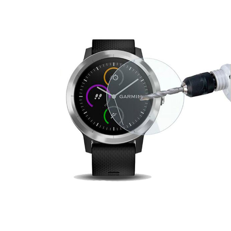Smartwatch English - スマートウォッチ用スクリーンプロテクター,garmin vivoactive 3用強化ガラス保護フィルム