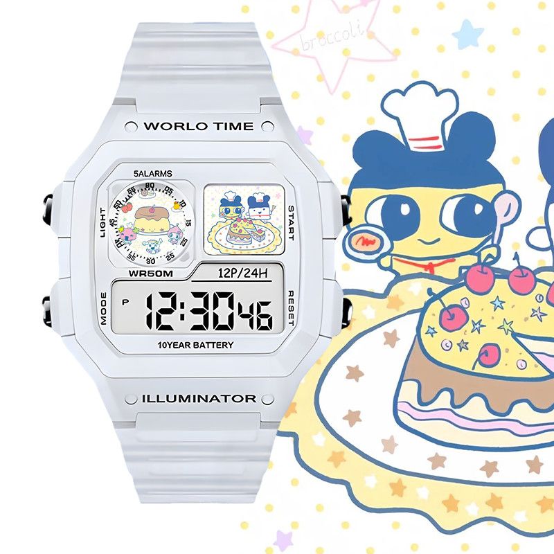 Smartwatch I Watches - たまごっちスマート電子時計ビッグマウスジマミ学生用電子時計クリスマスや誕生日プレゼント
