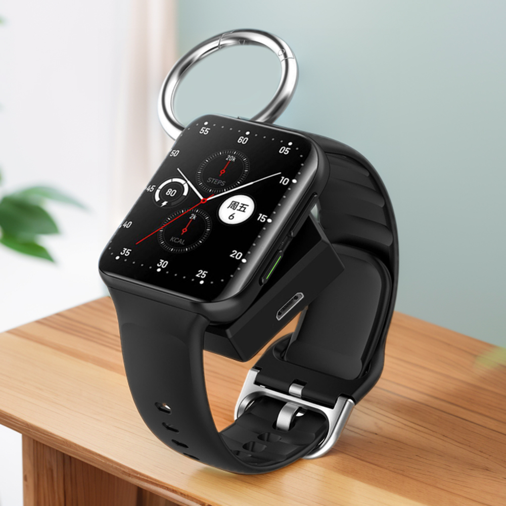 Smartwatch Oneplus Watches - ユニバーサルワイヤレスウォッチチャージャー OPPO および Oneplus スマートウォッチ対応 ポータブル磁気充電デバイス