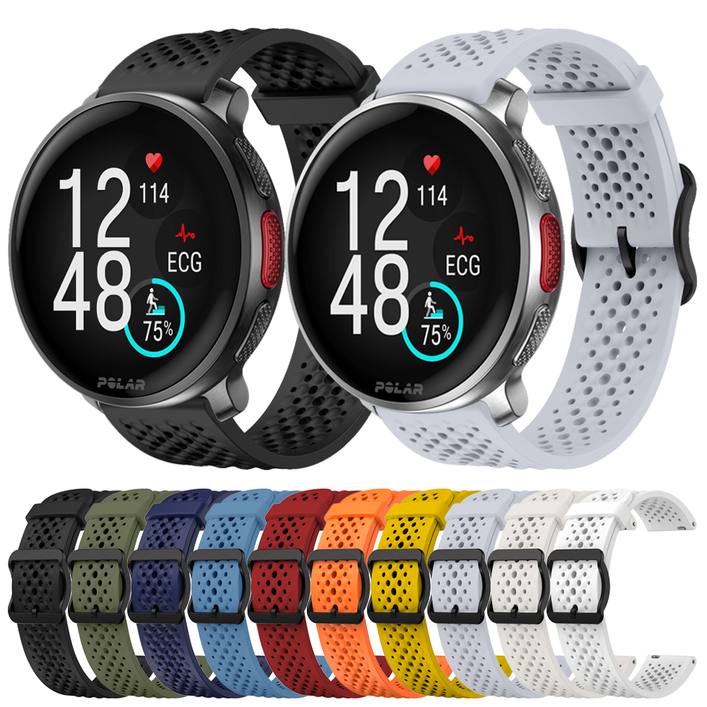 Titan Watches Smartwatch - Polar Vantage用シリコンスマートウォッチ,スポーツブレスレット,交換用ブレスレット,Glit x pro,titanバンド,v3,m2,m,22mm