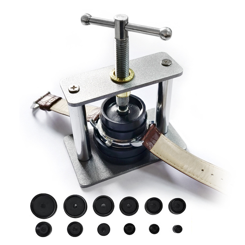 Crystal Press Tool - プロフェッショナル時計プレスセット時計裏蓋ケース閉鎖ツール & フィッティングダイス時計修理ツールダイキット時計メーカー用