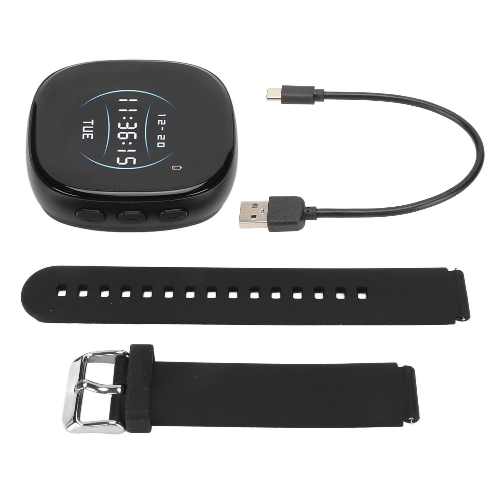 Smartwatch Noise Watches - プレミアムビデオレコーダーウォッチ デジタルHD 1080P ノイズリダクション AIインテリジェント音声起動レコーダーウォッチ 簡単操作