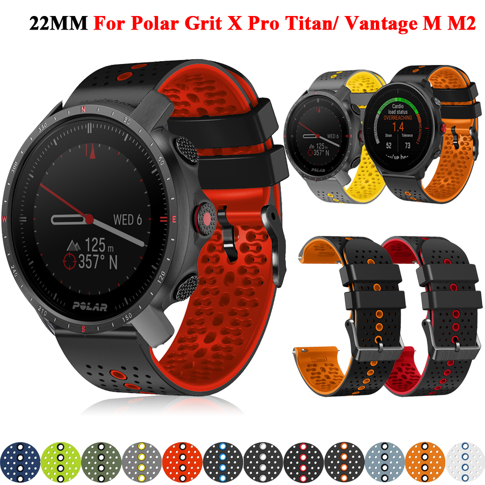 Titan Watches Smartwatch - バンド付きスマートウォッチ用シリコンストラップ,極幅22mm,マイク付き