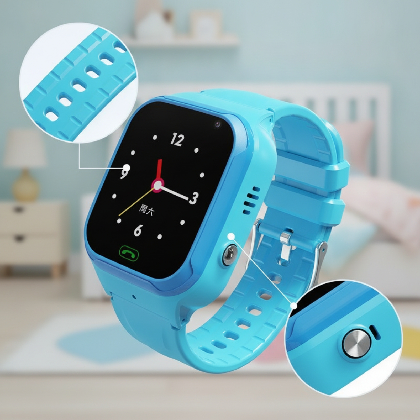 Smartwatch Digital Watches For Kid Boy With Alarm - 子供用スマートウォッチフォン、チャット機能付きタッチスクリーンスマートウォッチ、SOSアラーム付きスマートウォッチ、カメラ付きスマートウォッチ、男の子向け快適スマートウォッチ