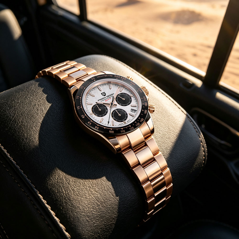 Smartwatch Watches For Men Brands - トップブランドパガーニデザイン高級メンズ腕時計多機能クロノグラフ VK63 クォーツ時計防水カレンダー発光ギフト時計