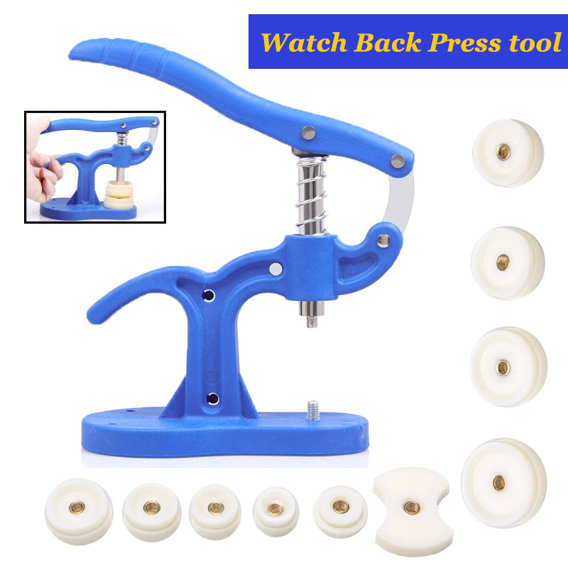 Crystal Press Tool - 時計バックプレスツールセット キャッパー バックカバー プレスツール フィッティング ダイ