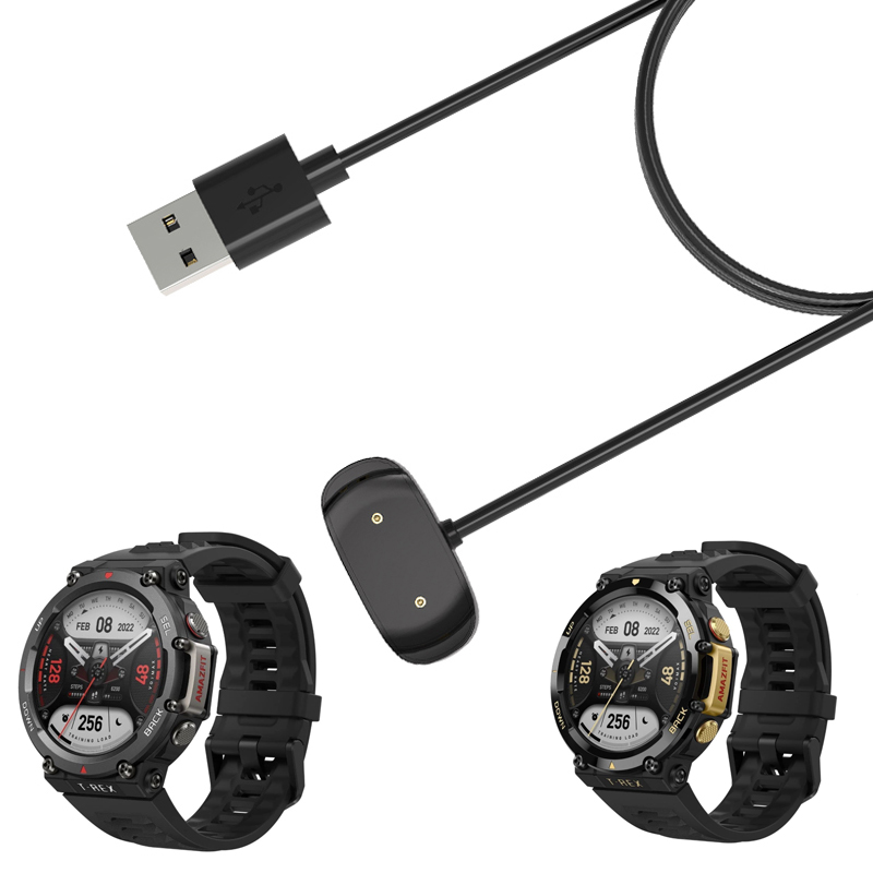 Smartwatch English - スマートウォッチドック充電アダプター USB 充電ケーブル Amazfit T-Rex 2/Trex