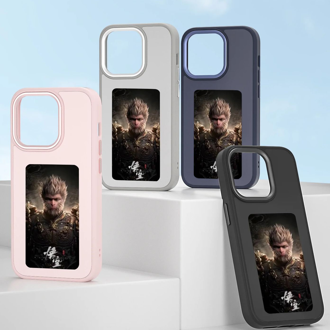 Smartwatch Phone Watches - NFC機能を備えたスマートフォン用ケース,iPhone用,インクスクリーン,保護付き,バッテリーなし,iPhone 15,14,13,12 pro max