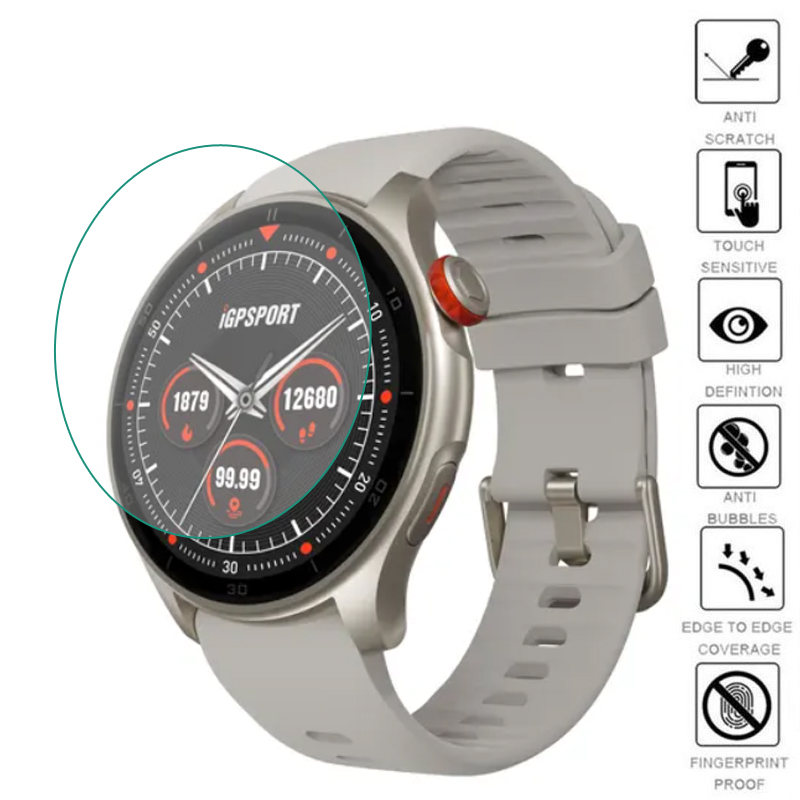 Smartwatch English - Tpu-コネクテッドウォッチ用のソフト保護フィルム,透明なスポーツブレスレットlw10,画面保護カバー,5個