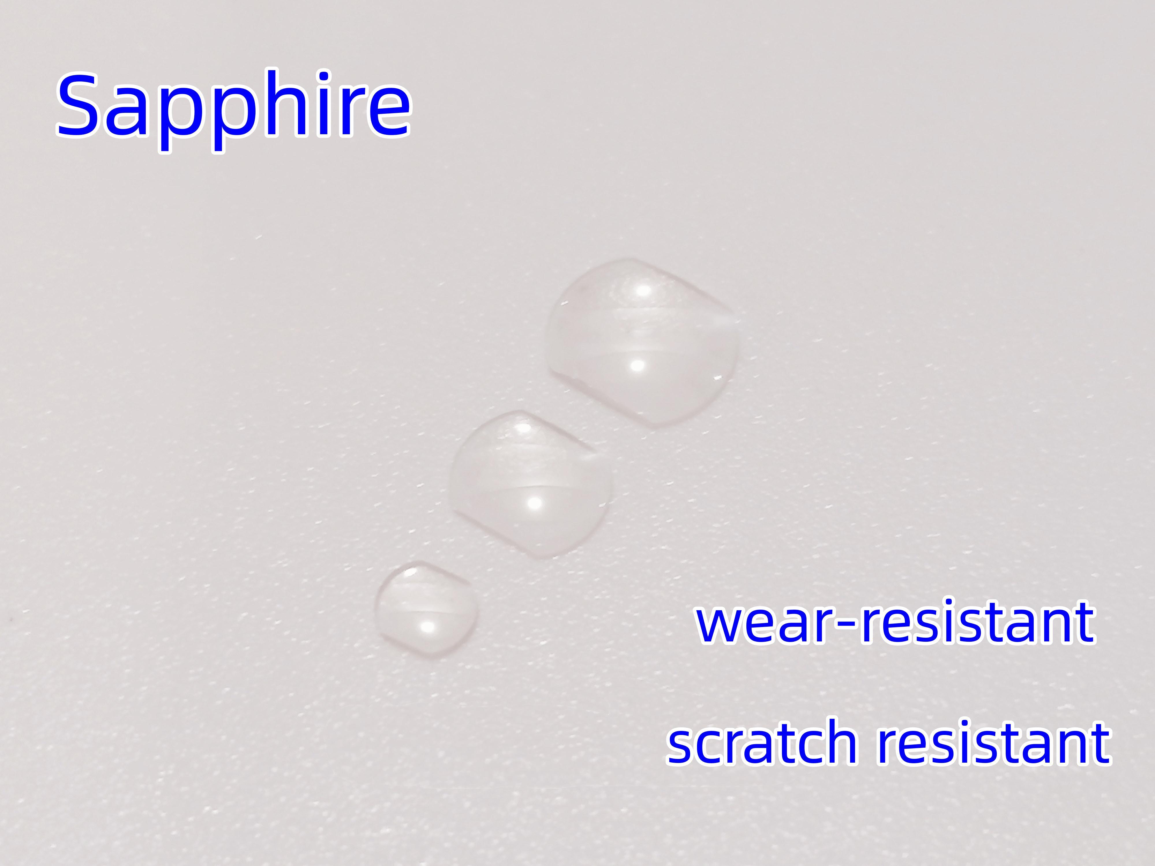 Crystal Press Tool - 時計の窓のクリスタル拡大鏡ツール,サファイアバブル拡大鏡レンズ,透明度,3.5x 3.0mm-7.0x5.5mm,yzc040