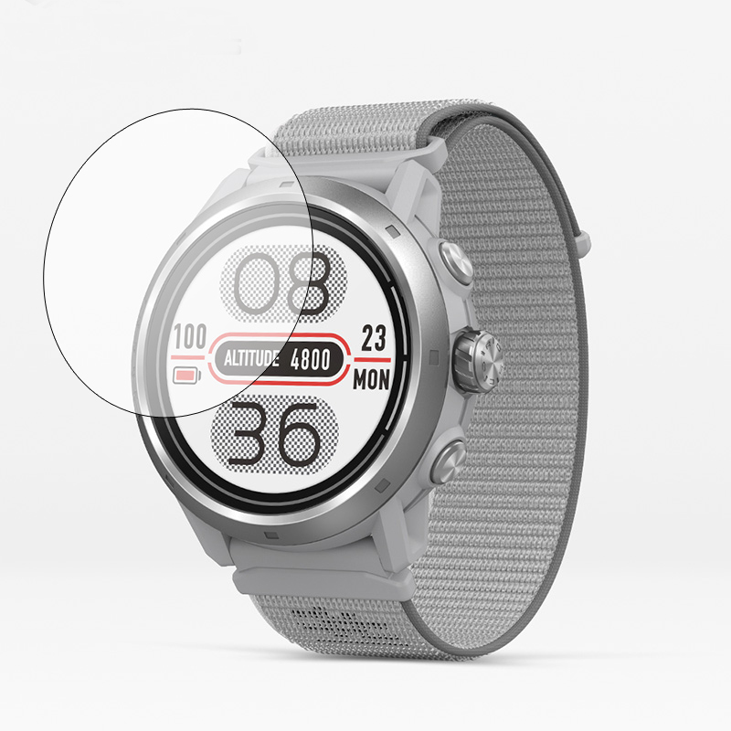 Smartwatch English - 硬質強化ガラス保護フィルム Coros PACE 4/3/2 APEX 2pro