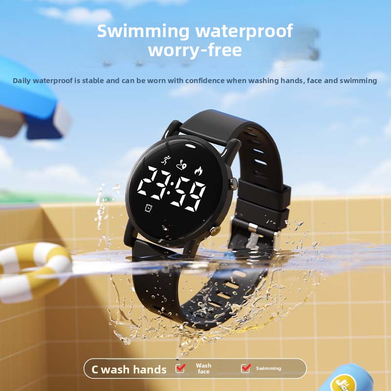 2026年ニューキッズスマートウォッチ防水スイミング多機能フ - Smartwatch Digital Watches For Kid Boy With Alarm のレビューと価格