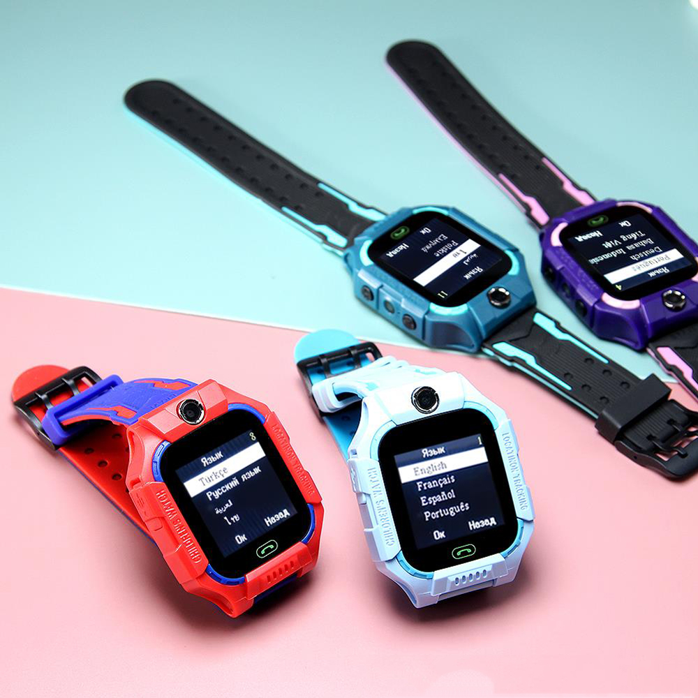 子供用スマートウォッチ,SIMカード,電話,カメラ,ボイスチ - Smartwatch Digital Watches For Kid Boy With Alarm のレビューと価格