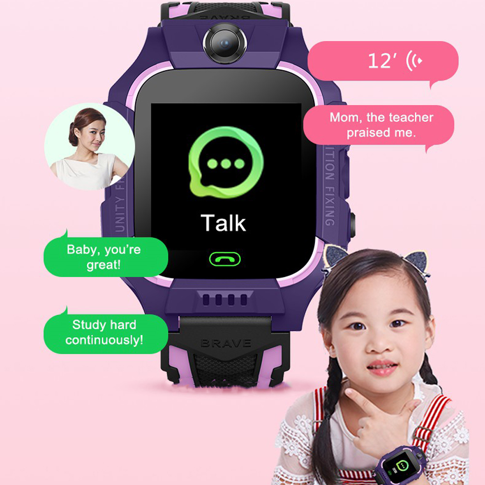 子供用スマートウォッチ,SIMカード,電話,カメラ,ボイスチ - Smartwatch Digital Watches For Kid Boy With Alarm のレビューと価格