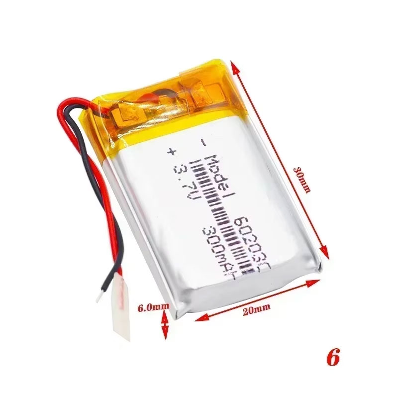 3.7V 300mAh 602030 リチウム電池 リチウム - Smartwatch I Watches のレビューと価格