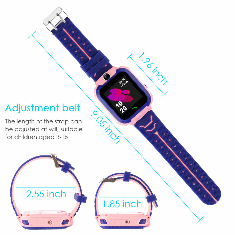 2 グラムキッズスマートウォッチ SOS コール LBS 位 - Smartwatch Watches For Kid Girl のレビューと価格
