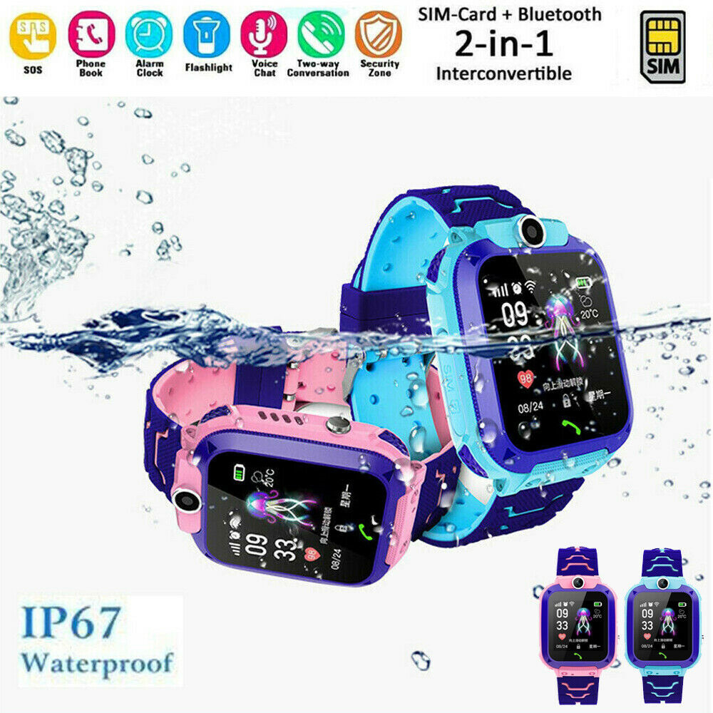 2 グラムキッズスマートウォッチ SOS コール LBS 位 - Smartwatch Watches For Kid Girl のレビューと価格