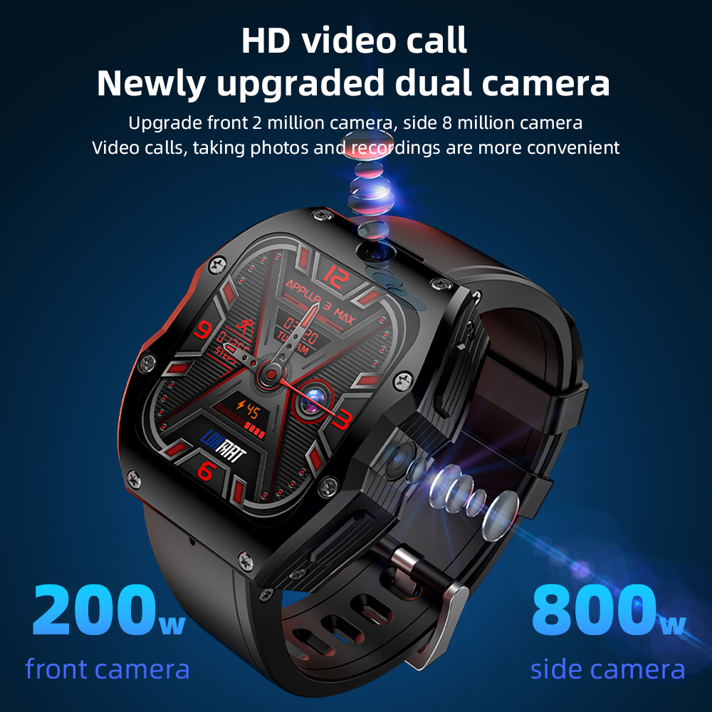 4G Android スマートウォッチ 4+128GB GP - Smartwatch I Watches のレビューと価格