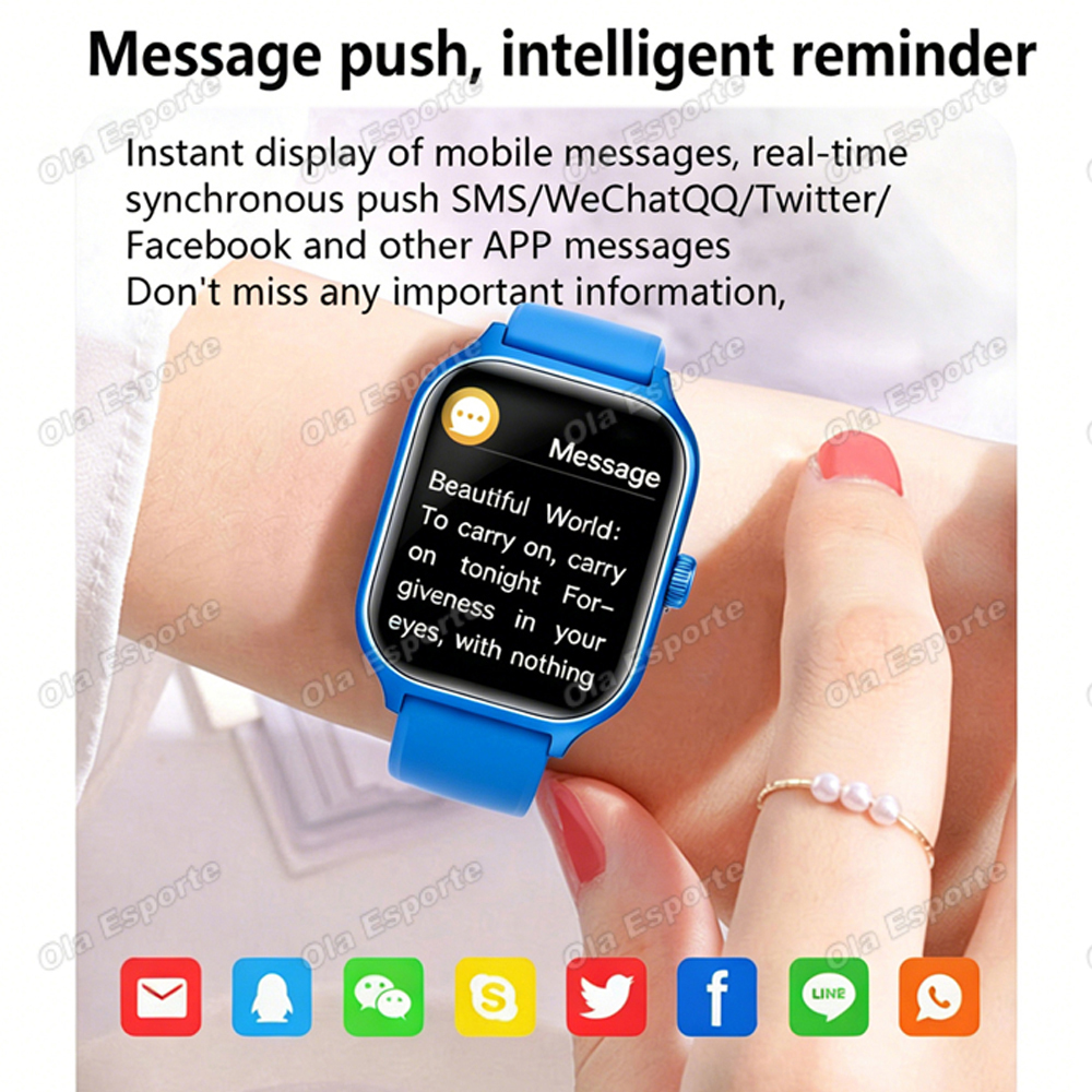 男性女性向け誕生日プレゼント 新型スマートウォッチ 1.83 - Smartwatch Watches Birthday Gift For Men のレビューと価格