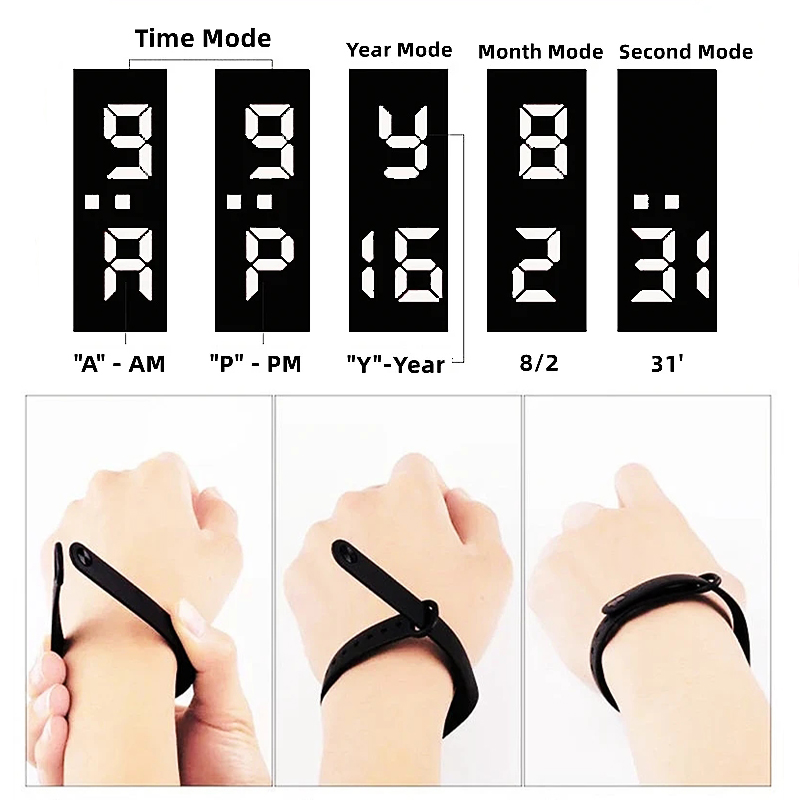2025年ニューキッズスマートタッチLEDデジタル腕時計おも - Smartwatch Digital Watches For Kid Boy のレビューと価格