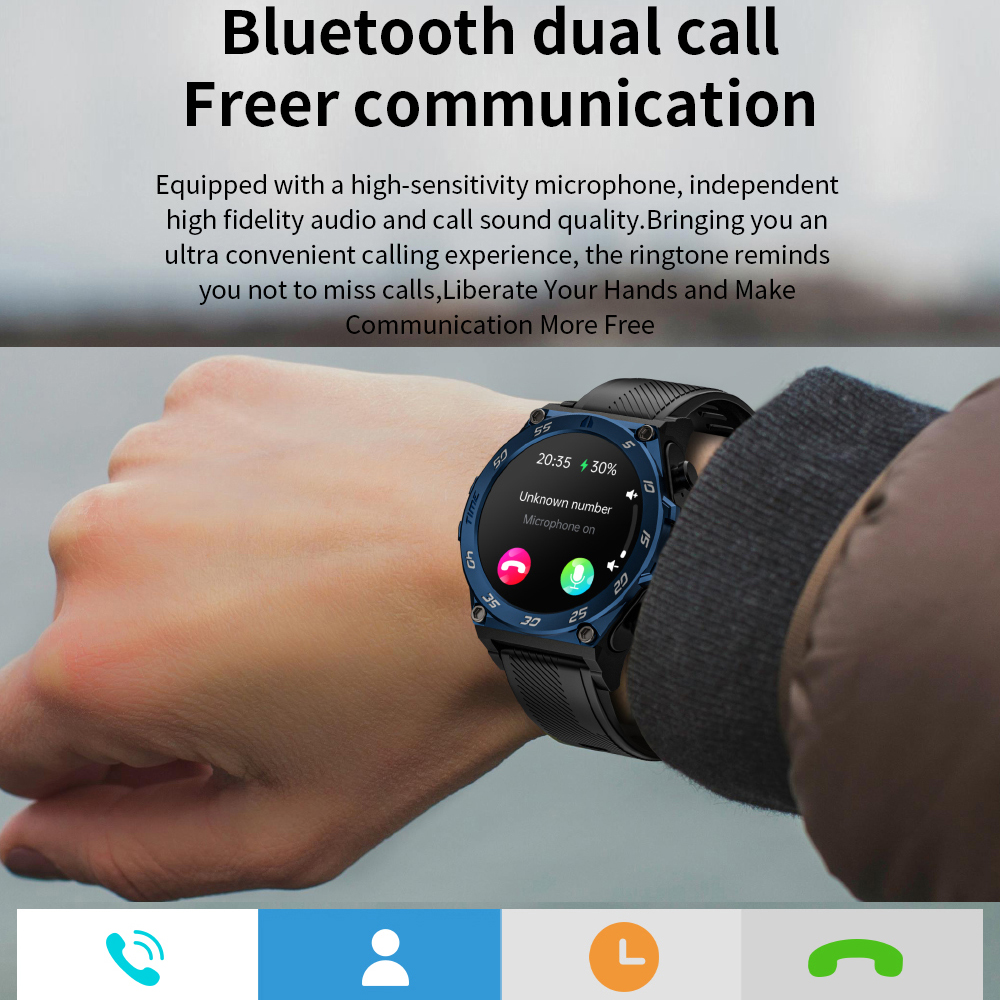 1.53インチ メンズ 2 in 1 TWSノイズリダクショ - Smartwatch Noise Watches のレビューと価格