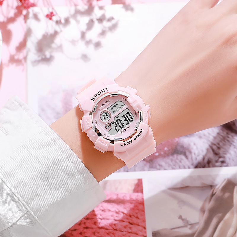 Yikaze-目覚まし時計、男の子と女の子、発光、防水、スマ - Smartwatch Digital Watches For Kid Boy With Alarm のレビューと価格