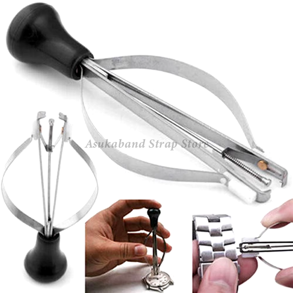 スチール製時計ダイヤルポインターリムーバー,時計修理ツールセ - Crystal Press Tool のレビューと価格