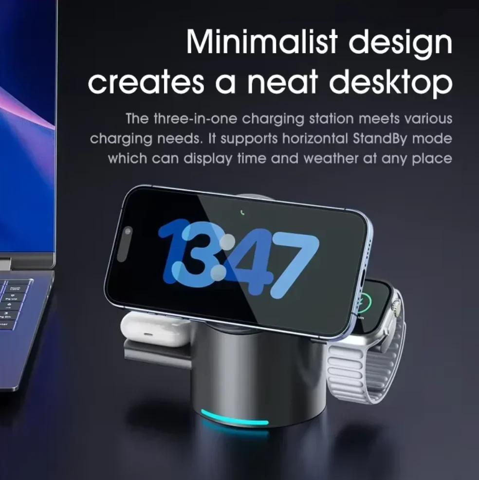 2026年アップグレード版タッチボタンQi2 3in1磁気ワ - Smartwatch Phone Watches のレビューと価格