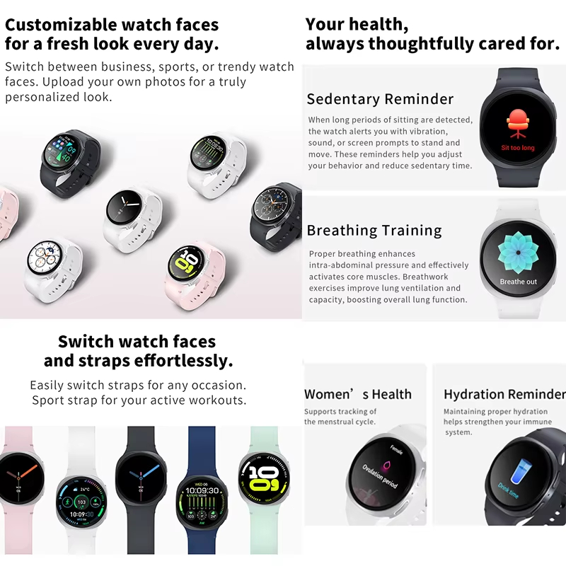 2026年ニュークラシック8 Max女性用スマートウォッチG - Smartwatch Watches For Men Digital のレビューと価格