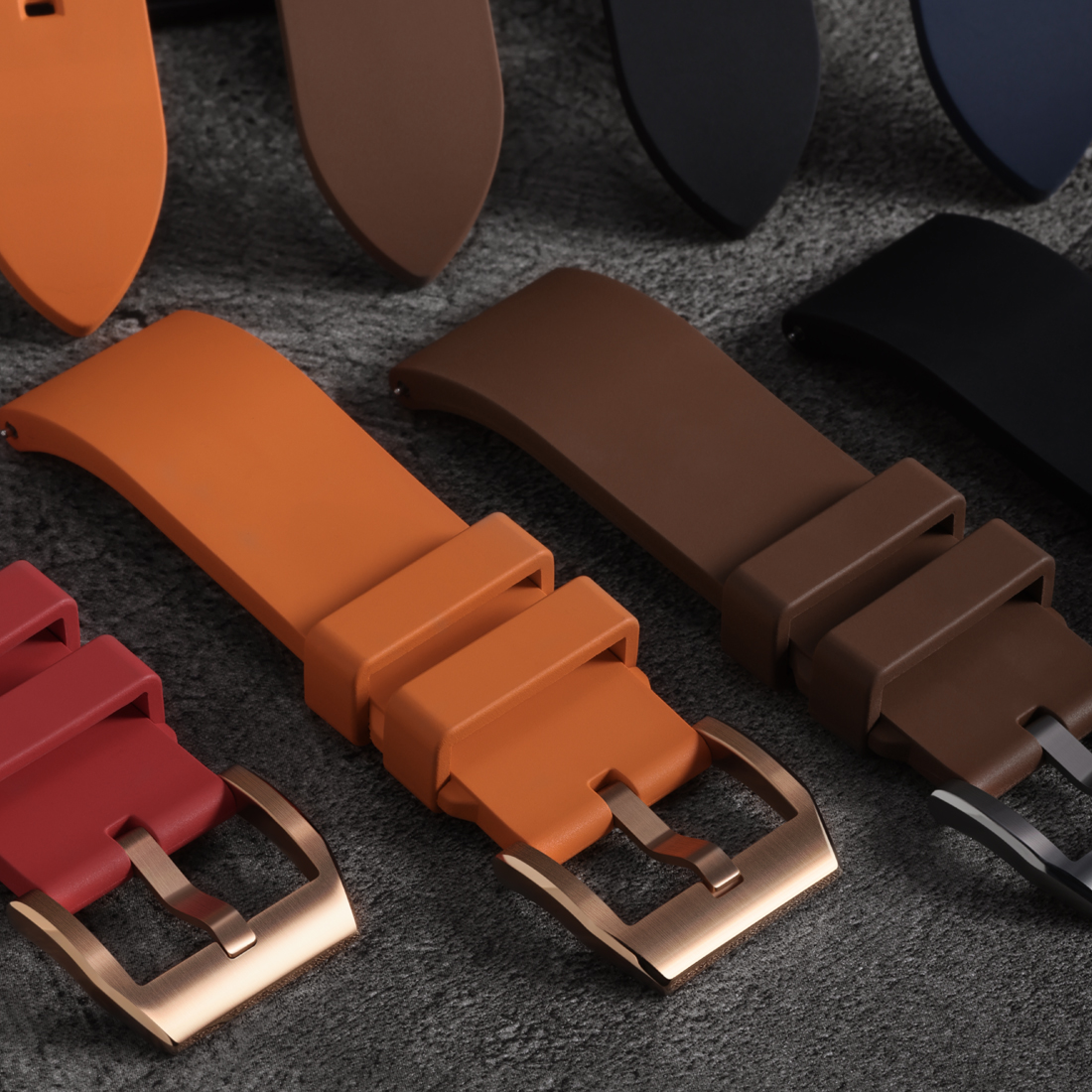 クイックリリースラバーウォッチストラップ、ウォッチバンド、ロ - Watches Rolex Smartwatch のレビューと価格