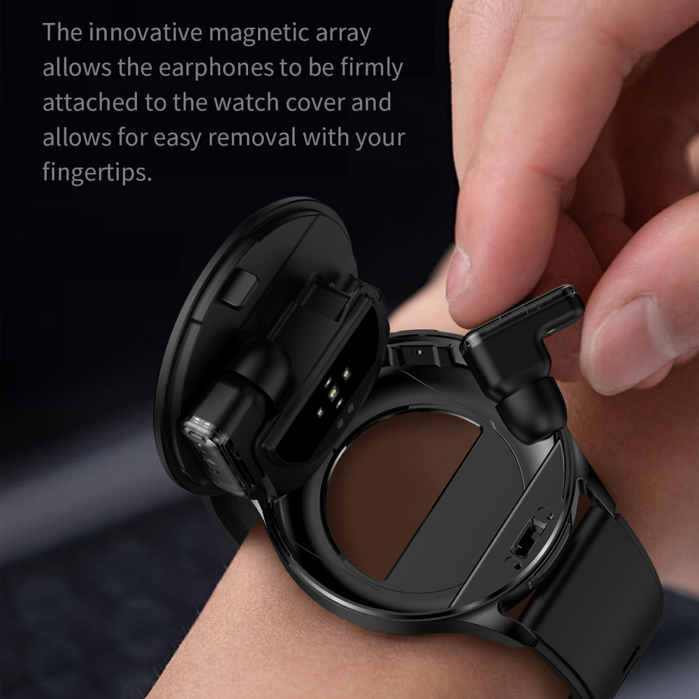 男性と女性のためのtwsヘッドセットスマートウォッチ、スポー - Smartwatch Noise Watches のレビューと価格