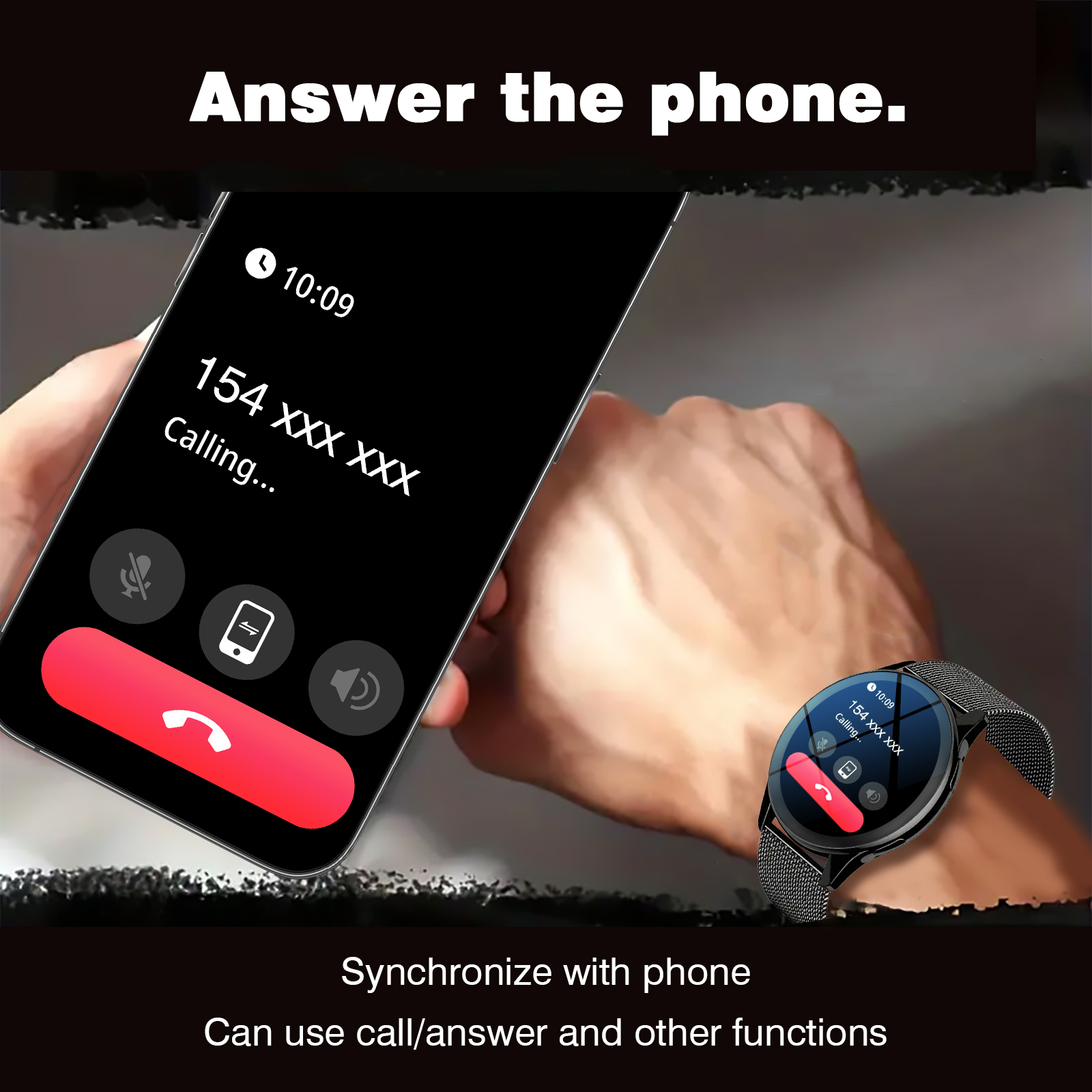 男性と女性向けの新しいスマートウォッチ - ワイヤレス通話機 - Smartwatch Watches Birthday Gift For Men のレビューと価格