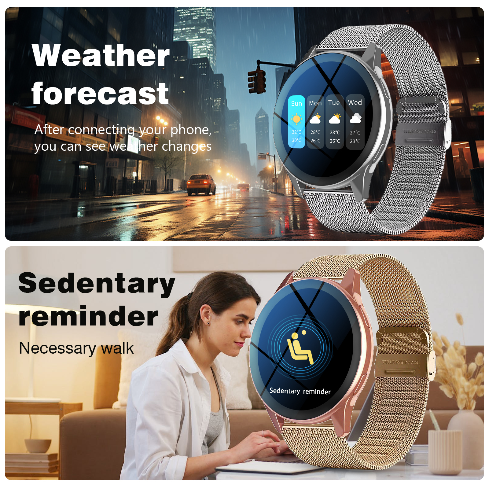 男性と女性向けの新しいスマートウォッチ - ワイヤレス通話機 - Smartwatch Watches Birthday Gift For Men のレビューと価格
