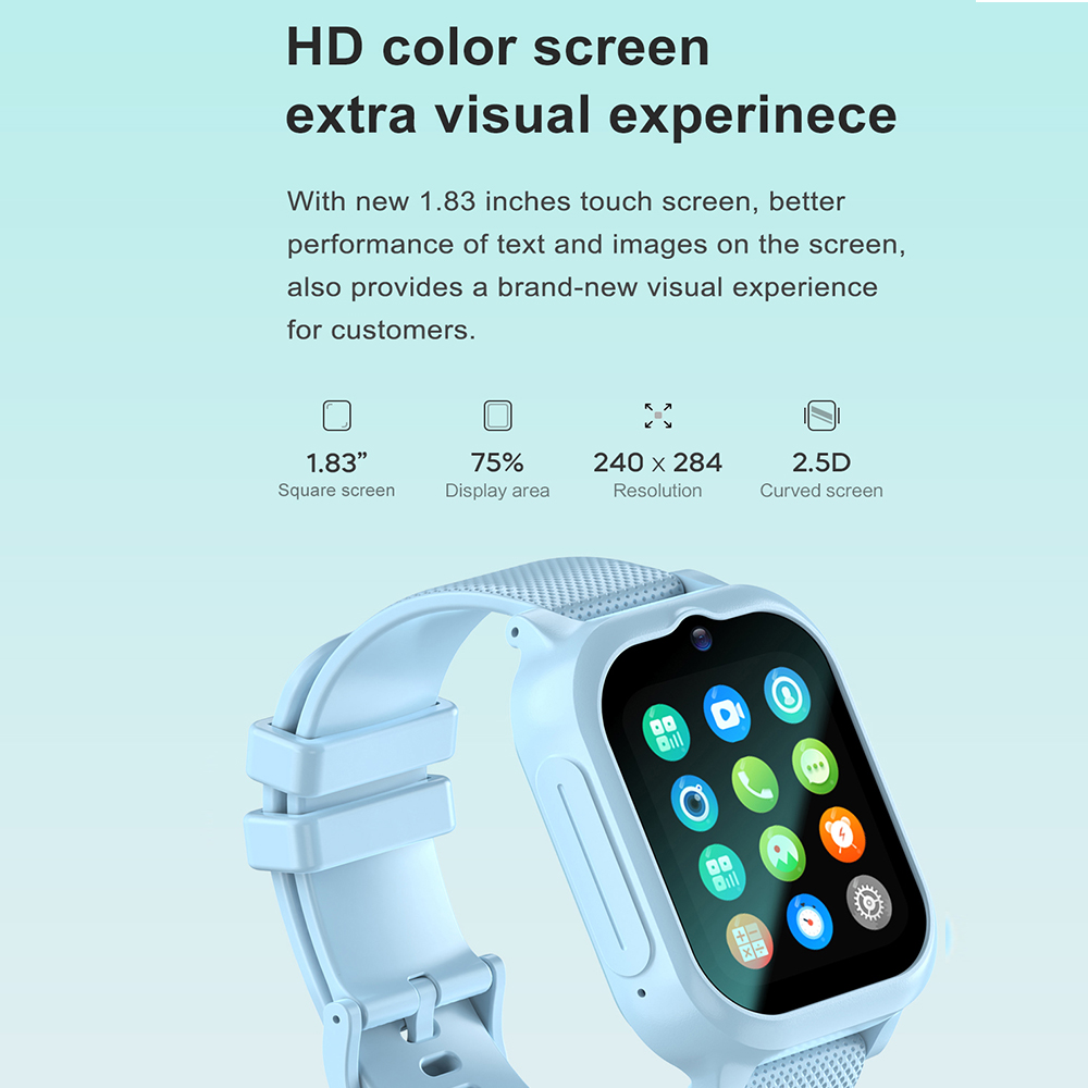 スマートウォッチ キッズ 4G GPS WIFI ビデオ通話 - Smartwatch Watches For Kid Girl のレビューと価格