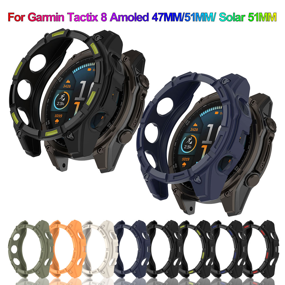シリコン時計カバー Garmin Tactix 8 Amol - Smartwatch English のレビューと価格