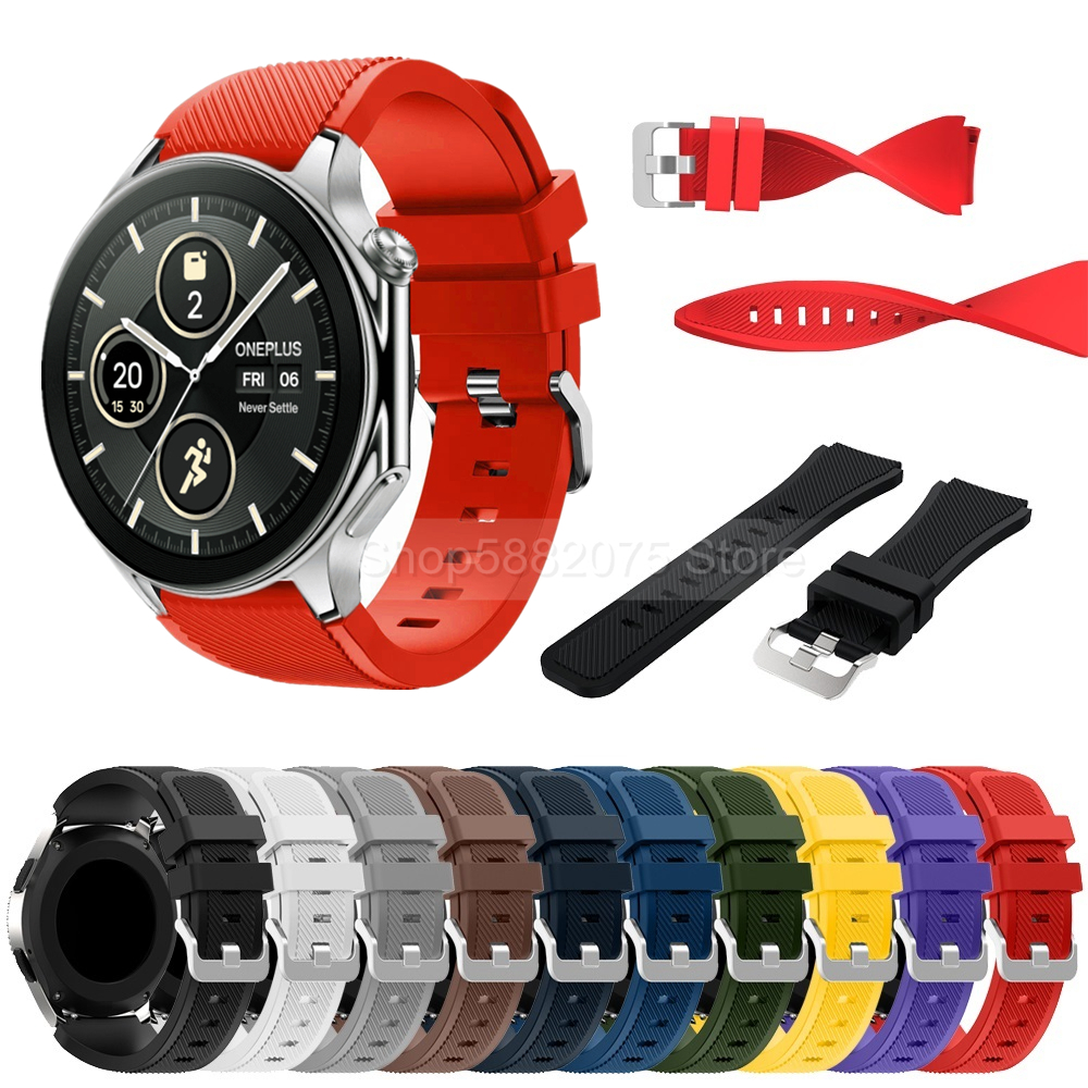 ワンプラスウォッチ用22mmシリコンストラップ4プロ × リ - Smartwatch Oneplus Watches のレビューと価格