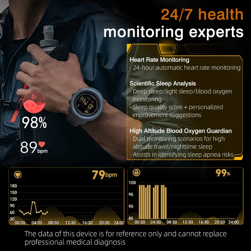 NORTH EDGE NEW MARS 5 メンズデジタル腕 - Smartwatch Watches For Men Digital のレビューと価格