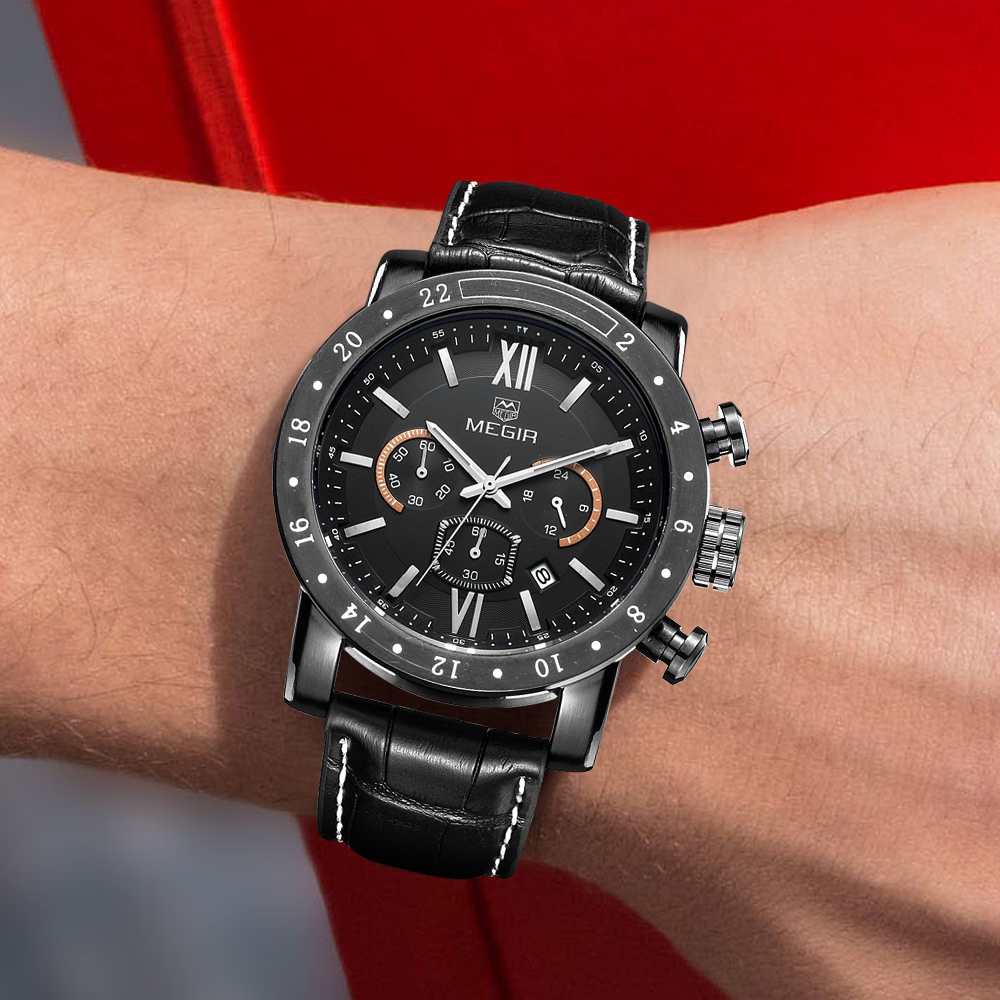 MEGIR ステンレススチール カジュアル腕時計 メンズ 防 - Smartwatch Watches For Men Digital のレビューと価格