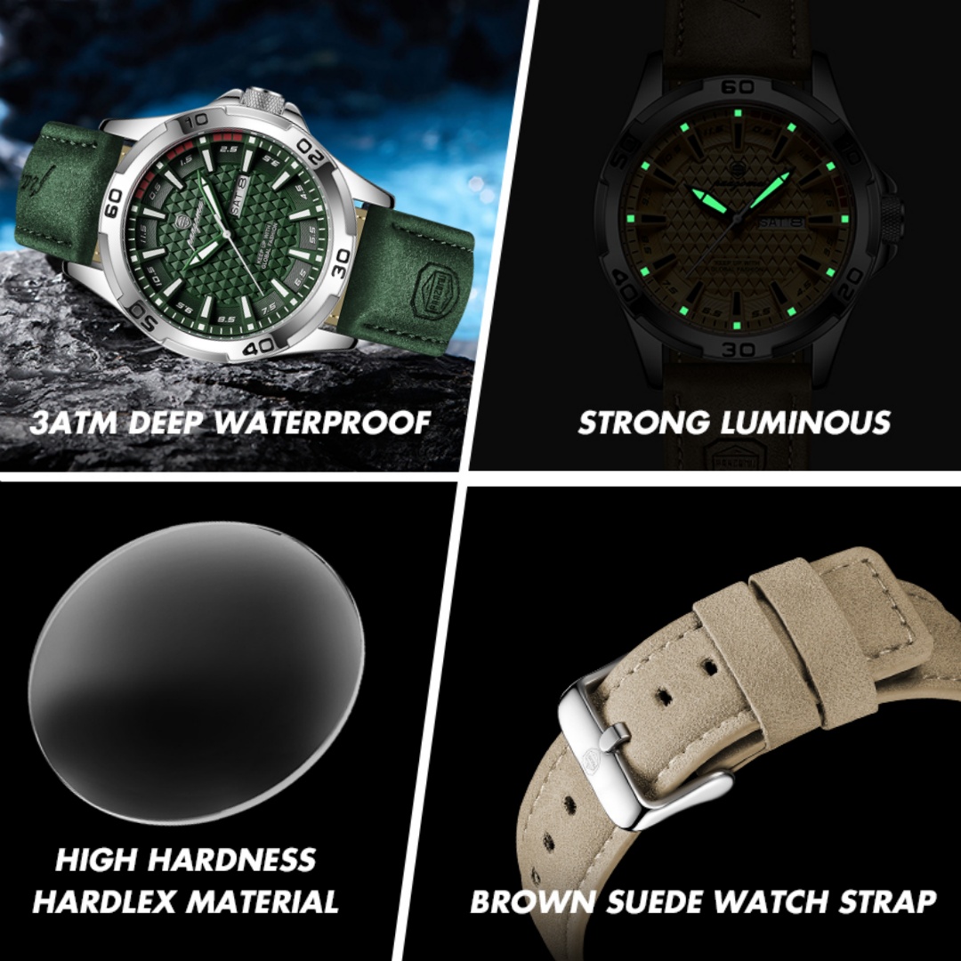PAAZOMU 高級ブランドメンズ腕時計 ファッションクォー - Smartwatch Watches For Men Brands のレビューと価格