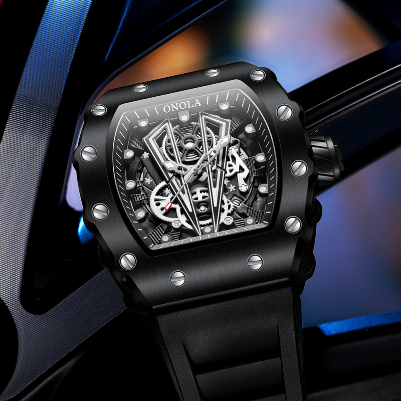ONOLA 3826ブランド スポーツラグジュアリー トノー - Smartwatch Watches For Men Brands のレビューと価格