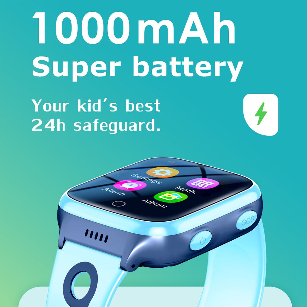 子供のための防水スマートウォッチ,4g,1000 mah,w - Smartwatch Digital Watches For Kid Boy With Alarm のレビューと価格