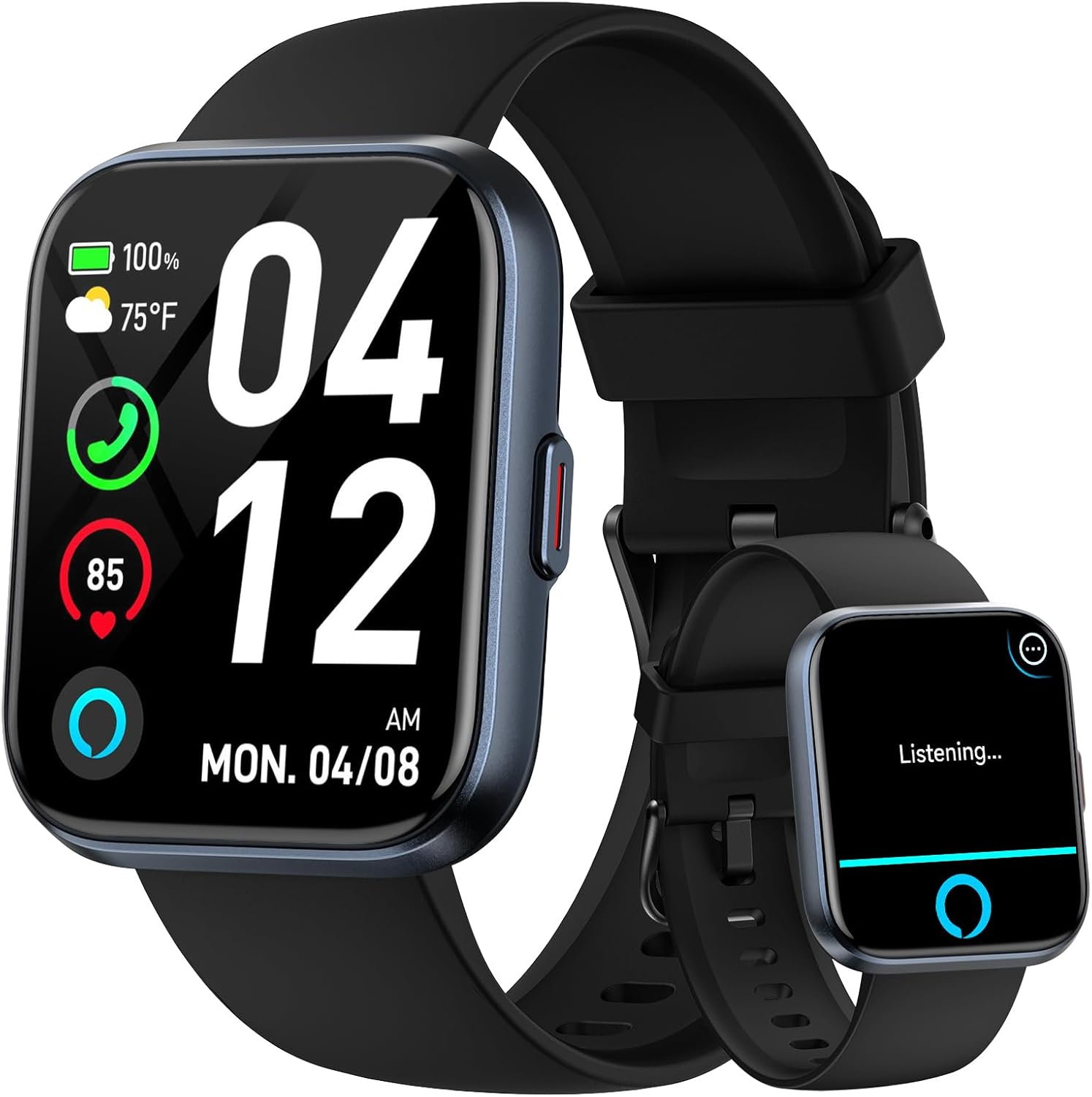 女性と男性向けのスマートウォッチ（通話対応）、AI音声内蔵、 - Smartwatch Watches Birthday Gift For Men のレビューと価格