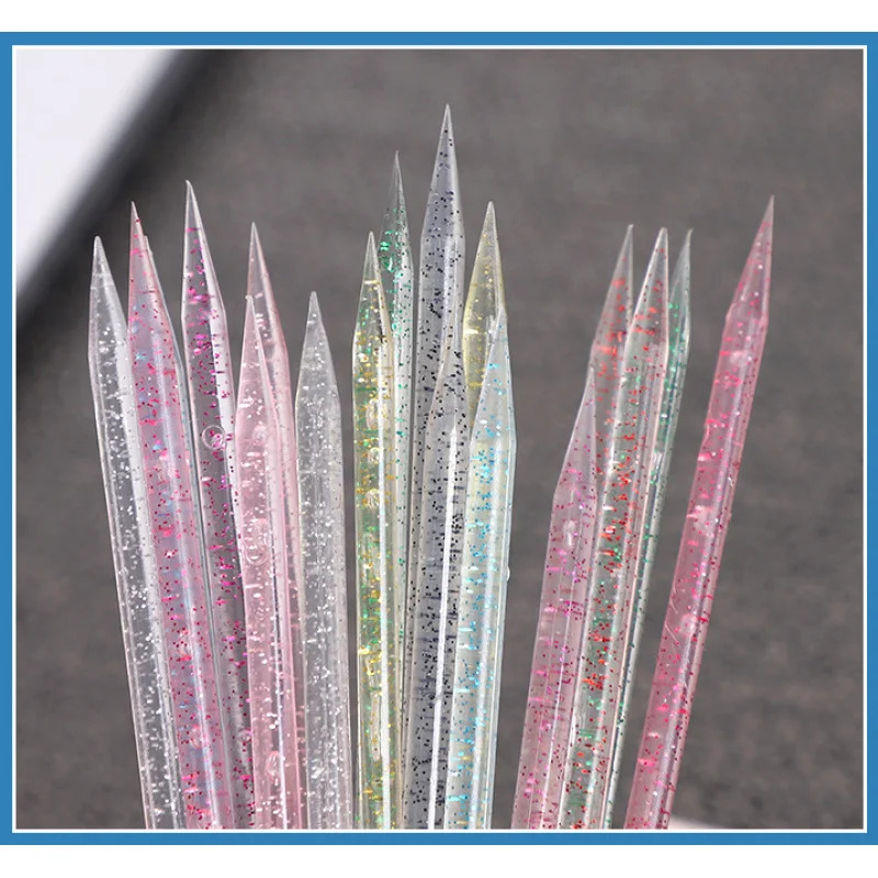 50/100個入り 再利用可能な両端キューティクルプッシャー - Crystal Press Tool のレビューと価格