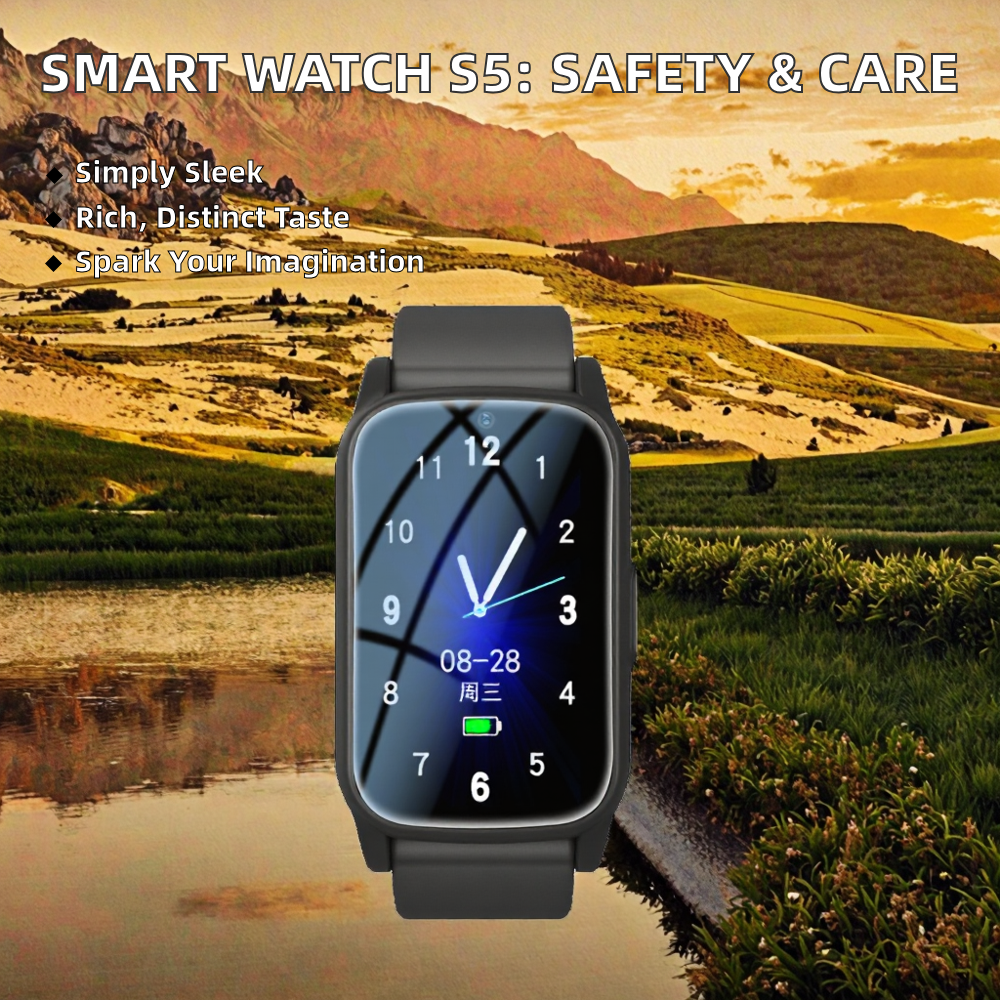新型アップグレード版高齢者向けスマートウォッチS5 GPS位 - Smartwatch I Watches のレビューと価格