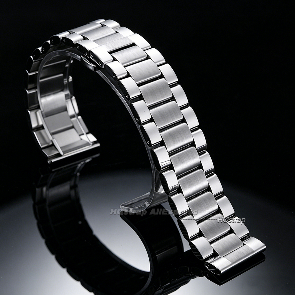 ステンレス鋼時計バンド 14 ミリメートル 16 ミリメート - Watches Rolex Smartwatch のレビューと価格