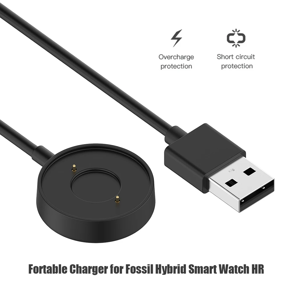 3 フィートケーブル USB 充電器小型エレメントエレガント - Fossil Watches Smartwatch Hybrid のレビューと価格
