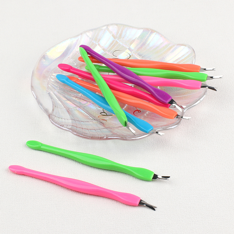 10 個/20 個キューティクルプッシャー キューティクルフ - Crystal Press Tool のレビューと価格